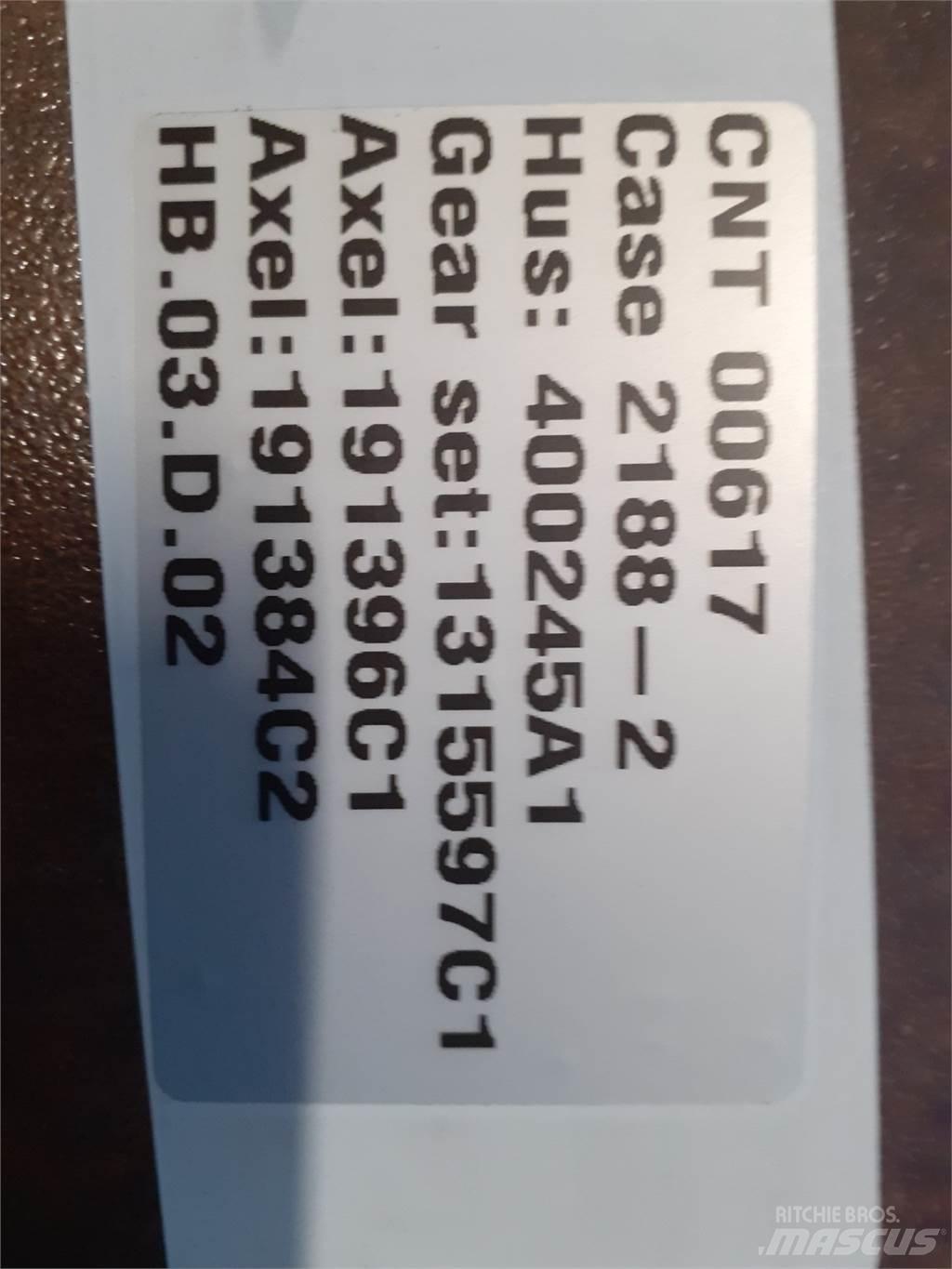 Case IH 2188 Girkasse