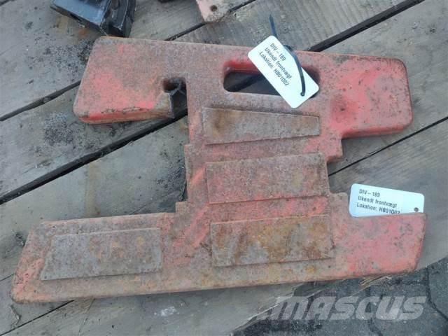 CASE Vægtklods Front lodd