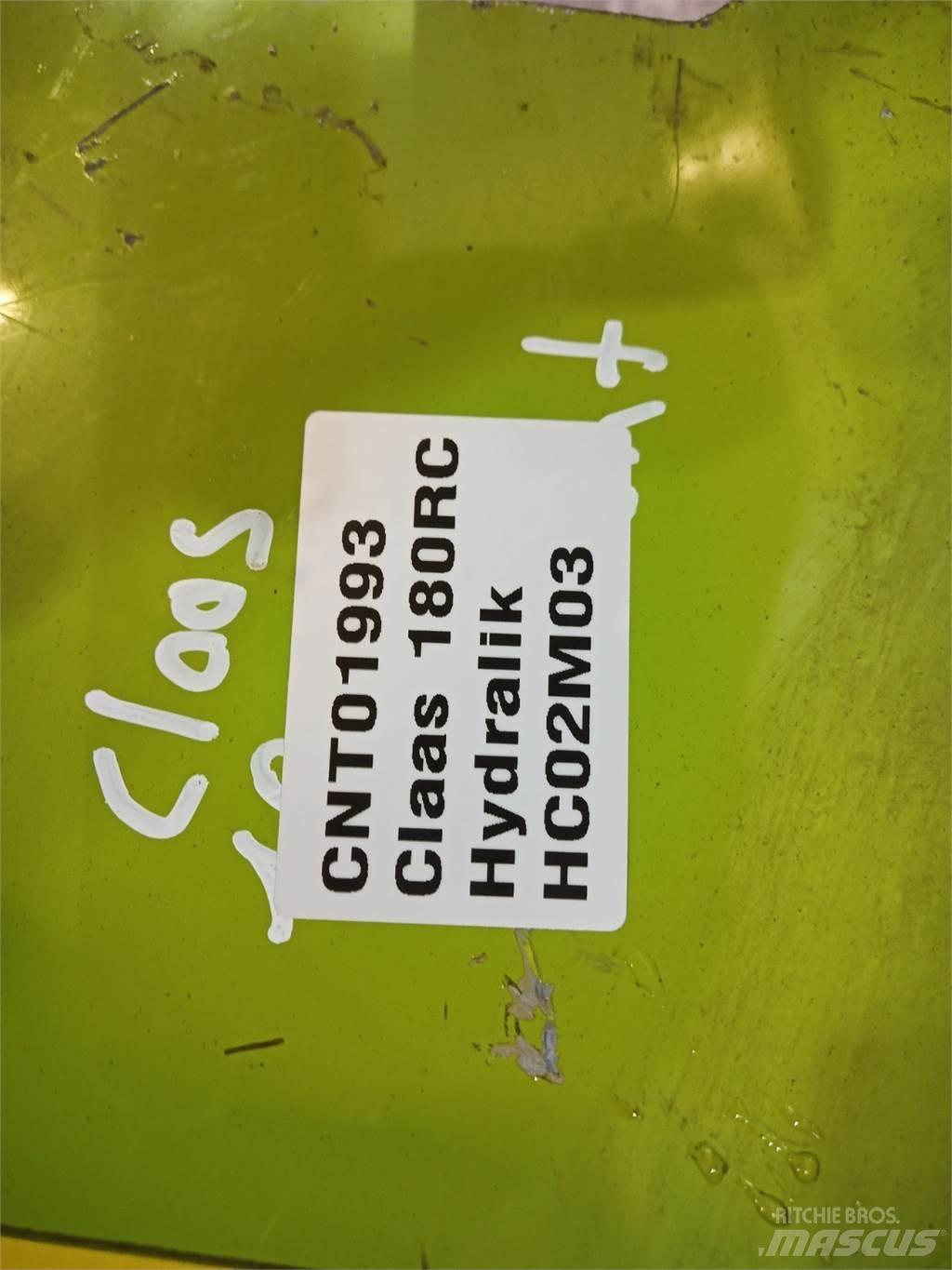 CLAAS 180 RC Hydraulikk
