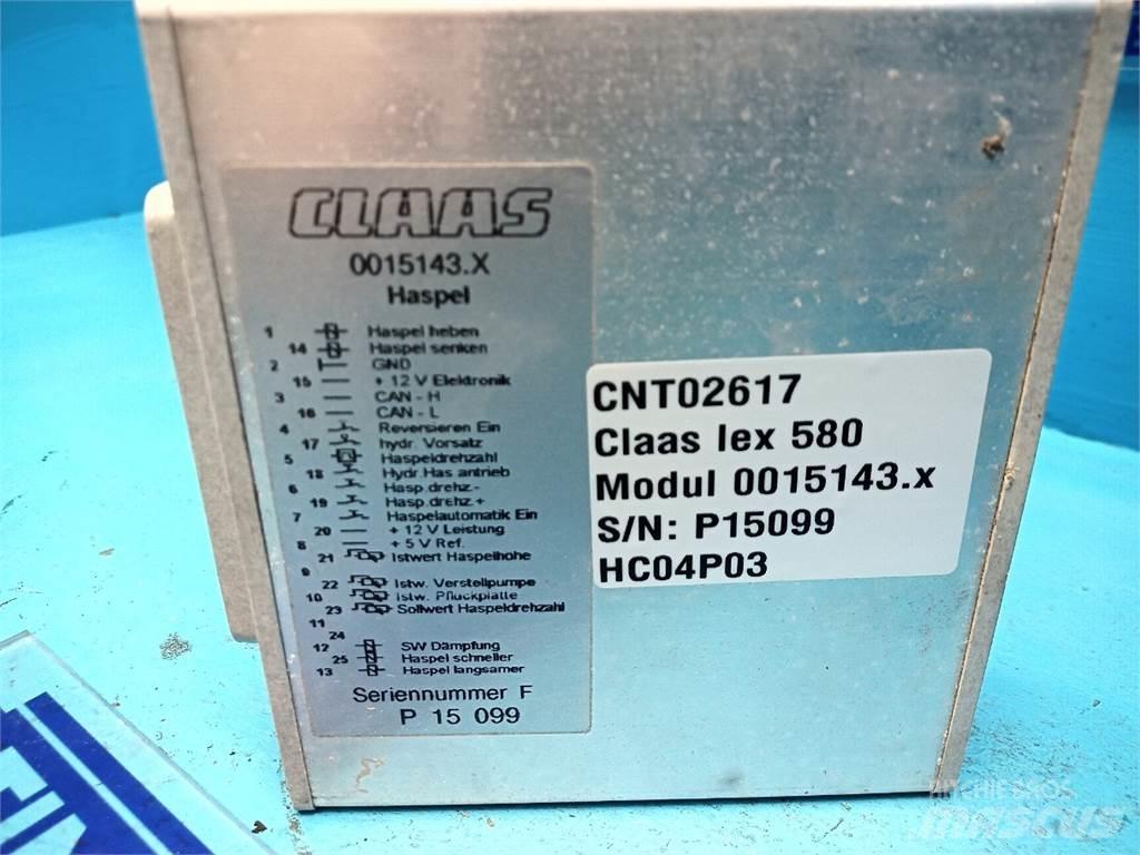CLAAS Lexion 580 Lys - Elektronikk
