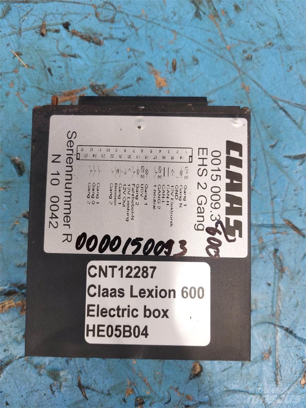 CLAAS Lexion 600 Lys - Elektronikk