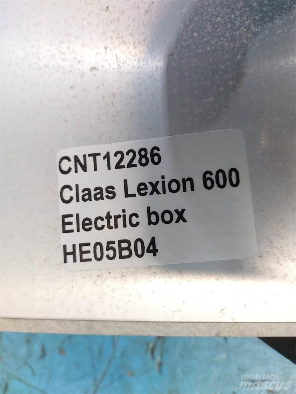 CLAAS Lexion 600 Lys - Elektronikk