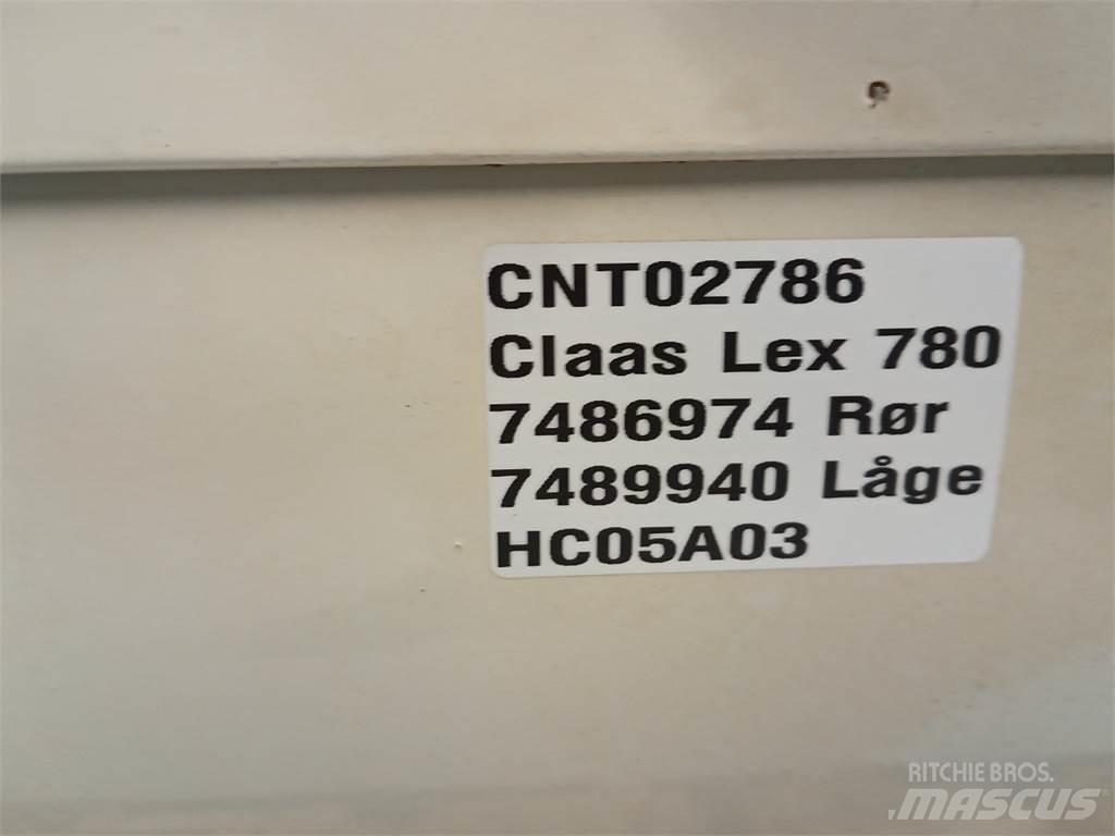 CLAAS Lexion 780 Skurtresker tilbehør