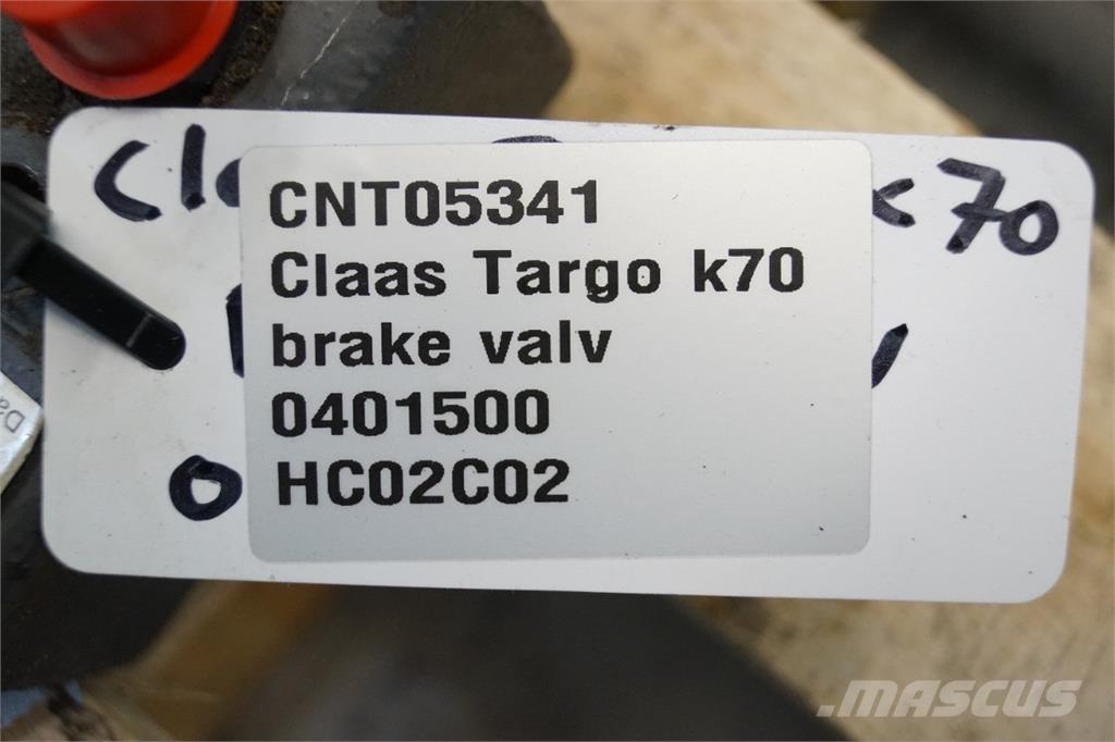 CLAAS Tago K70 Hydraulikk