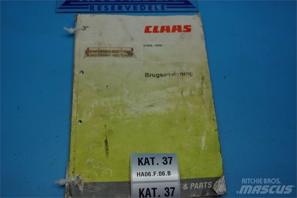 CLAAS V1050 Landbruk - Annet