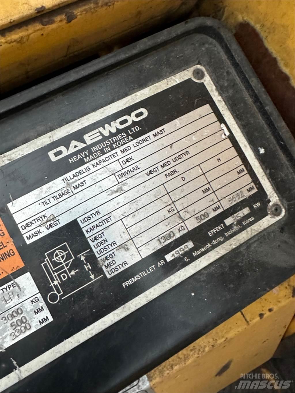 Daewoo G30E Propan trucker
