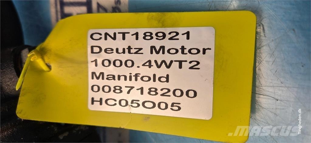 Deutz 1000.4WT2 Motorer