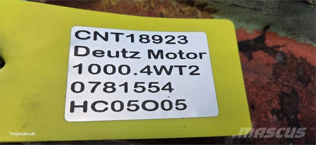 Deutz 1000.4WT2 Motorer