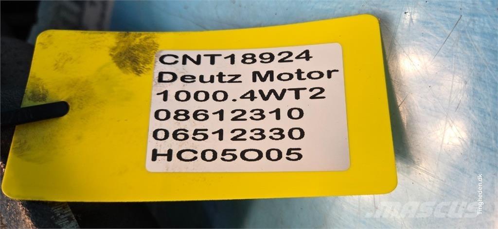 Deutz 1000.4WT2 Motorer