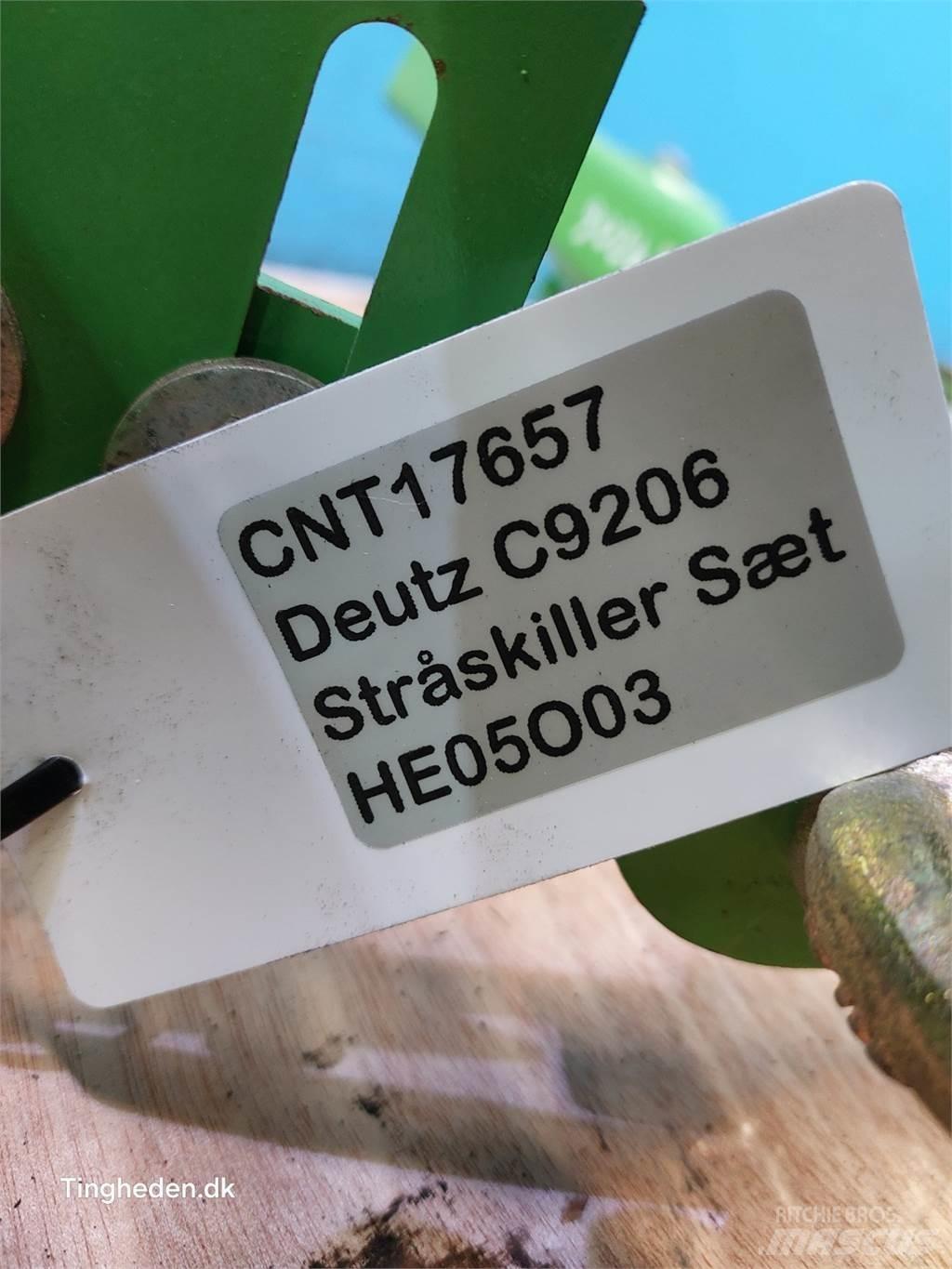 Deutz C9206 Skurtresker tilbehør