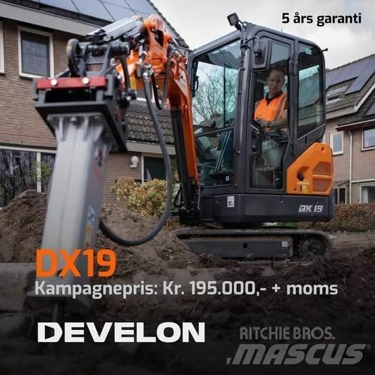 Develon DX19-7 Minigravere <7t
