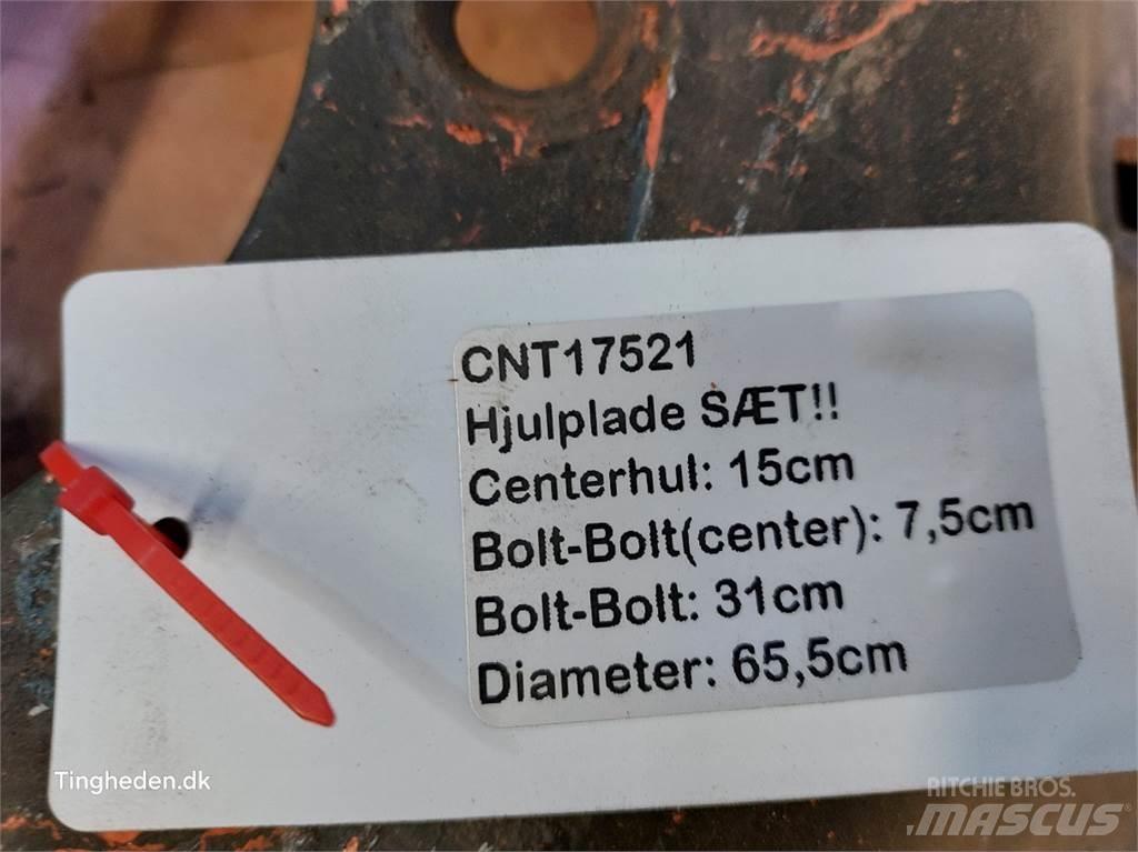  Fælgplade Sæt Dekk, hjul og felger