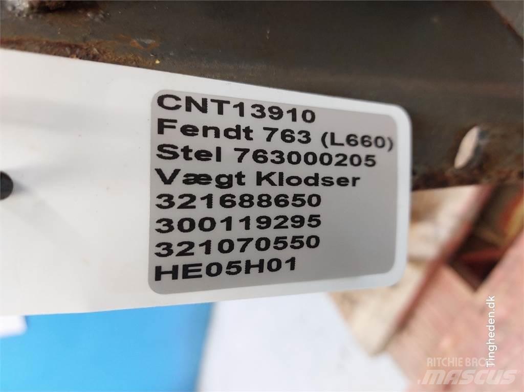 Fendt 763 Skurtresker tilbehør
