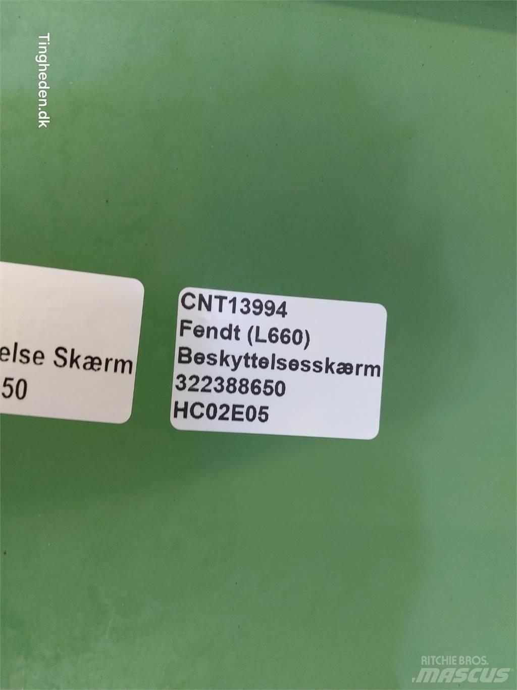 Fendt 763 Skurtresker tilbehør