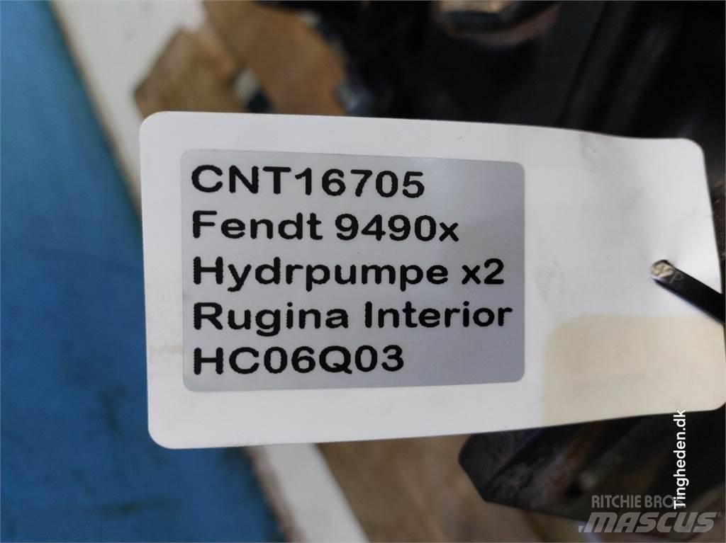 Fendt 9490X Hydraulikk