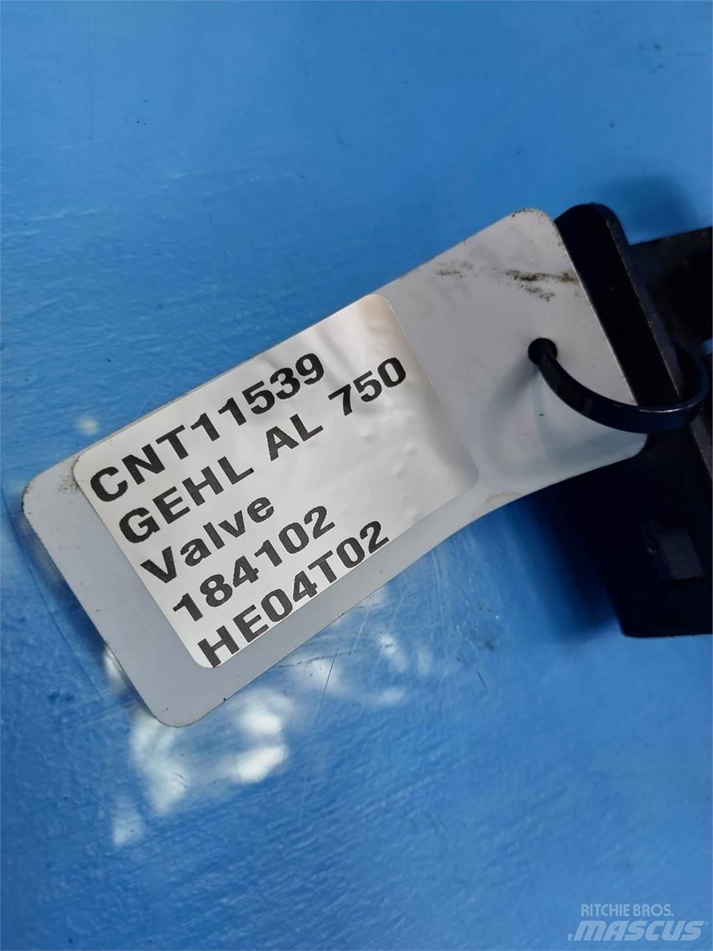 Gehl AL750 Hydraulikk