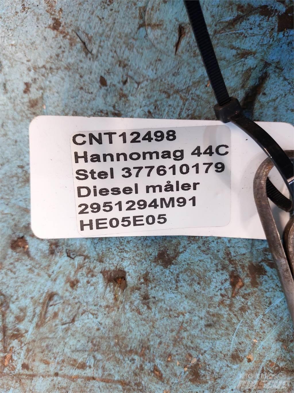  Hannonag 44C Andre komponenter
