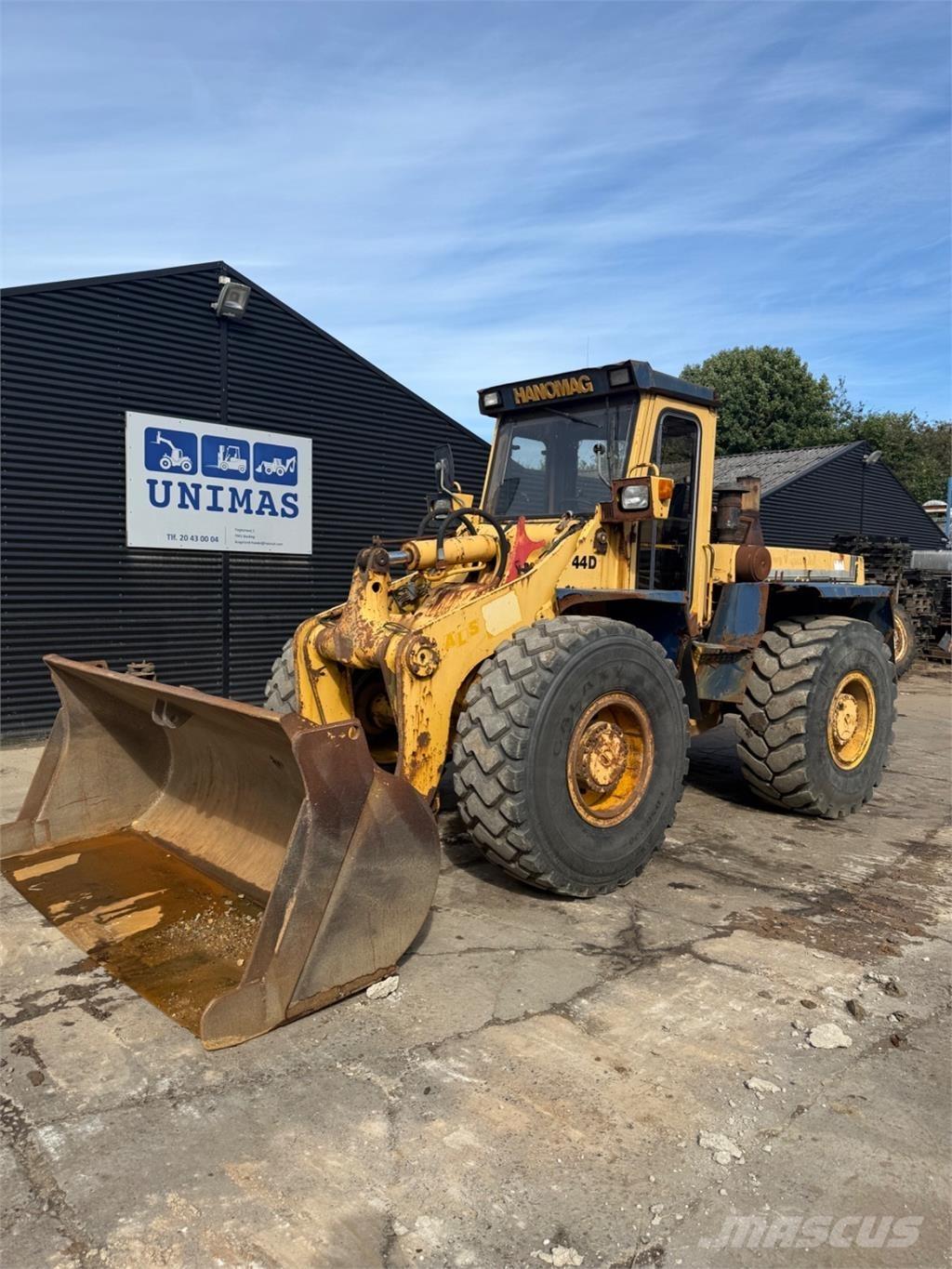 Hanomag 44D Hjullastere