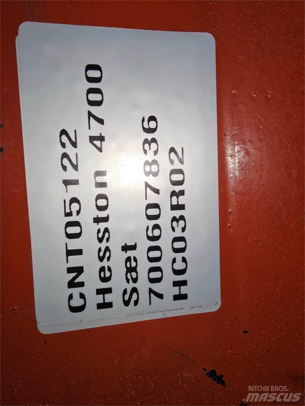 Hesston 4700 Annet fôrhøsterutstyr