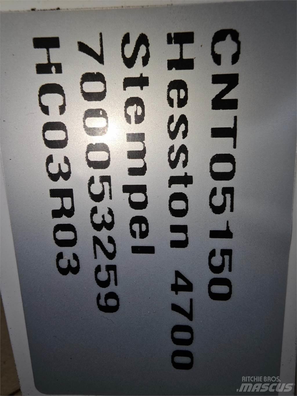 Hesston 4700 Hydraulikk