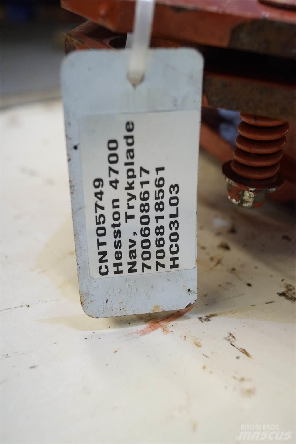 Hesston 4700 Annet fôrhøsterutstyr