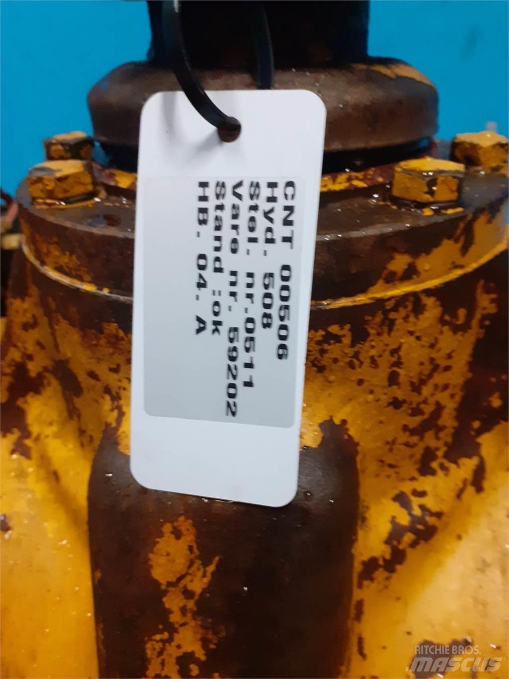 Hydrema 805 Aksler