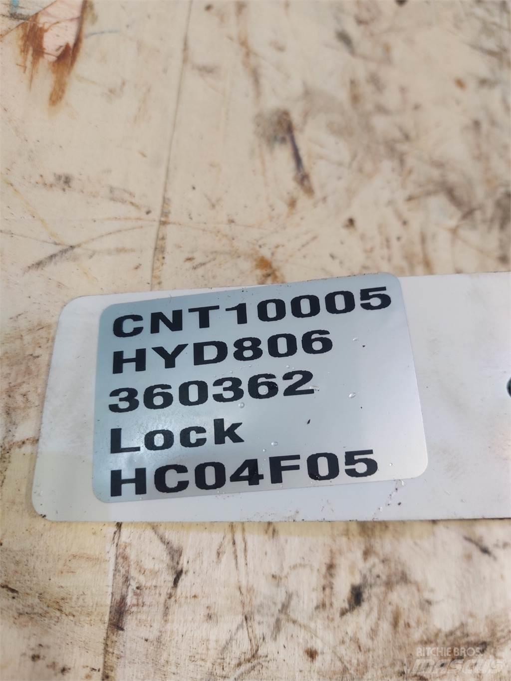 Hydrema 806 Kran deler og utstyr