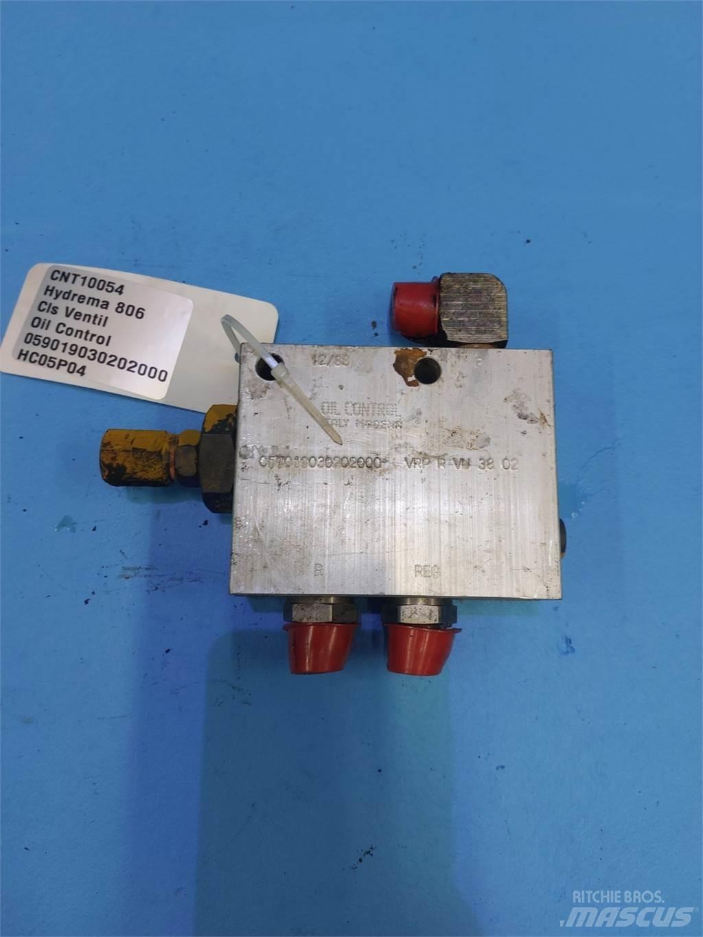 Hydrema 806 Hydraulikk