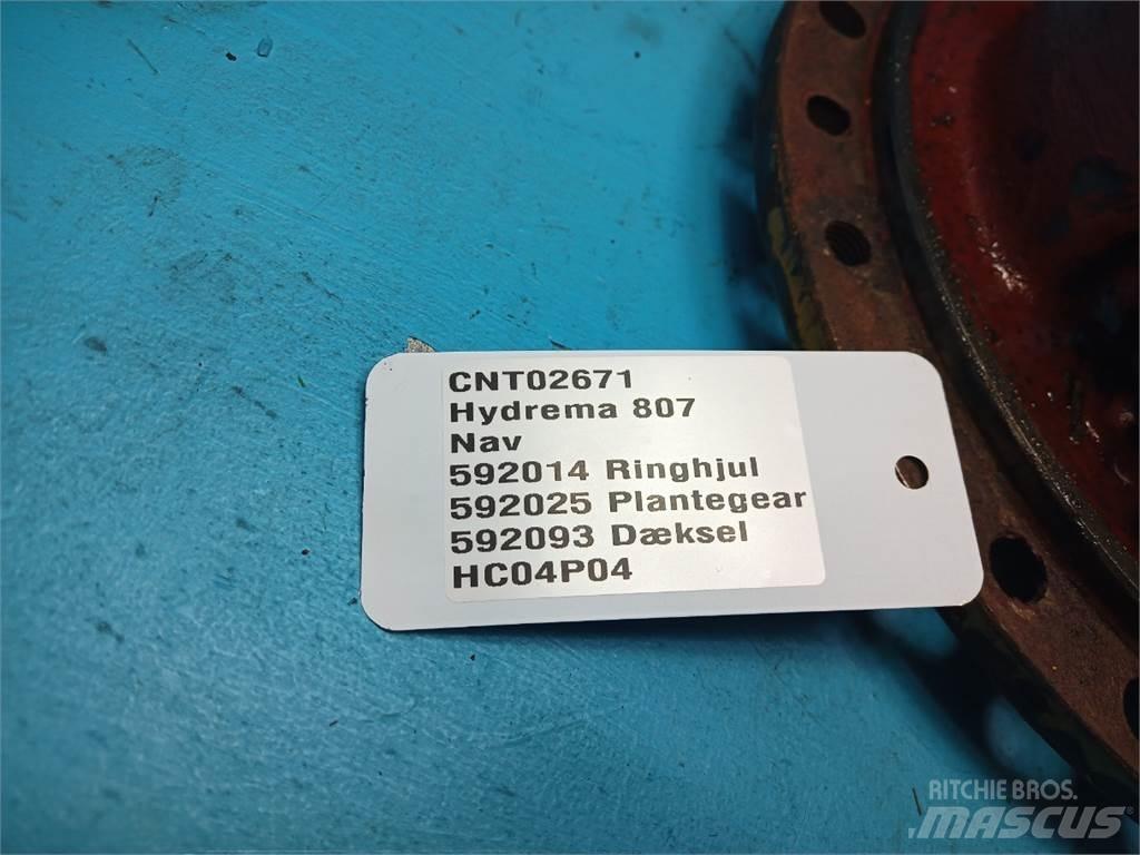 Hydrema 807 Aksler