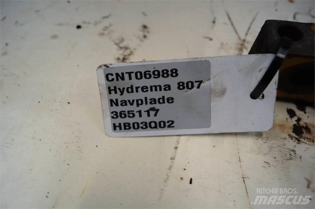 Hydrema 807 Traktorgravere