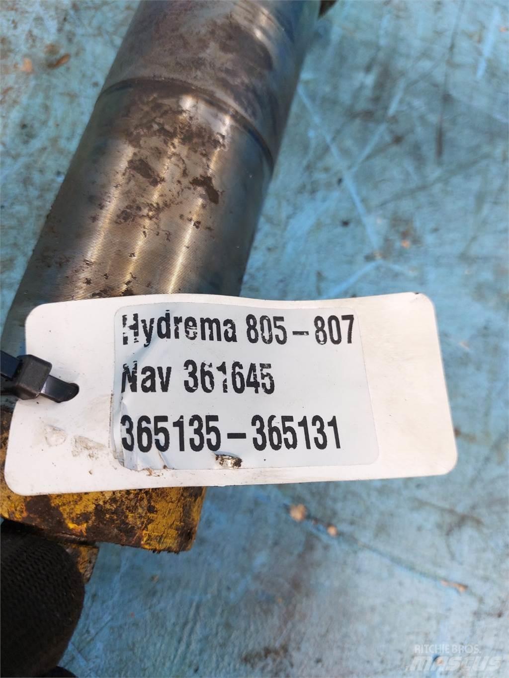 Hydrema 807 Bommer og stikker