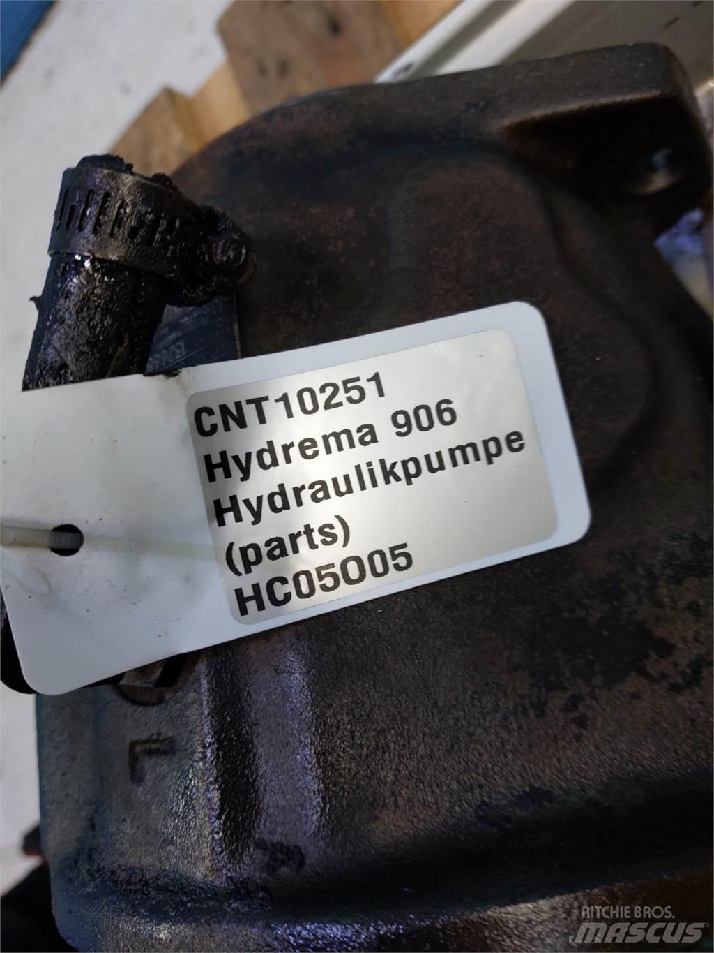 Hydrema 906B Hydraulikk