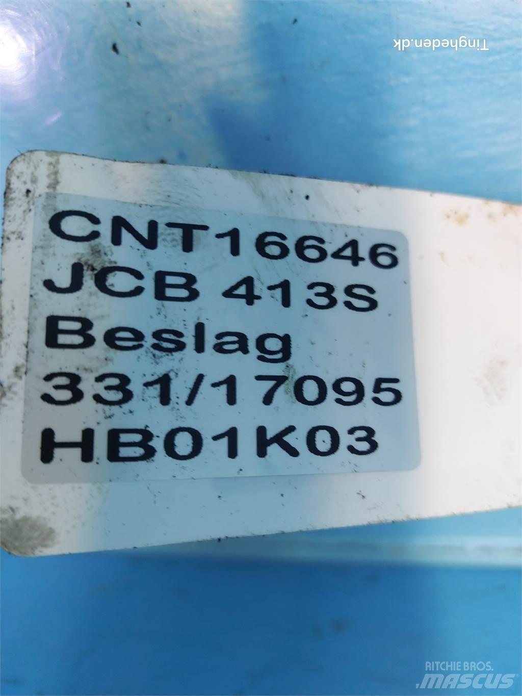 JCB 413S Bommer og stikker