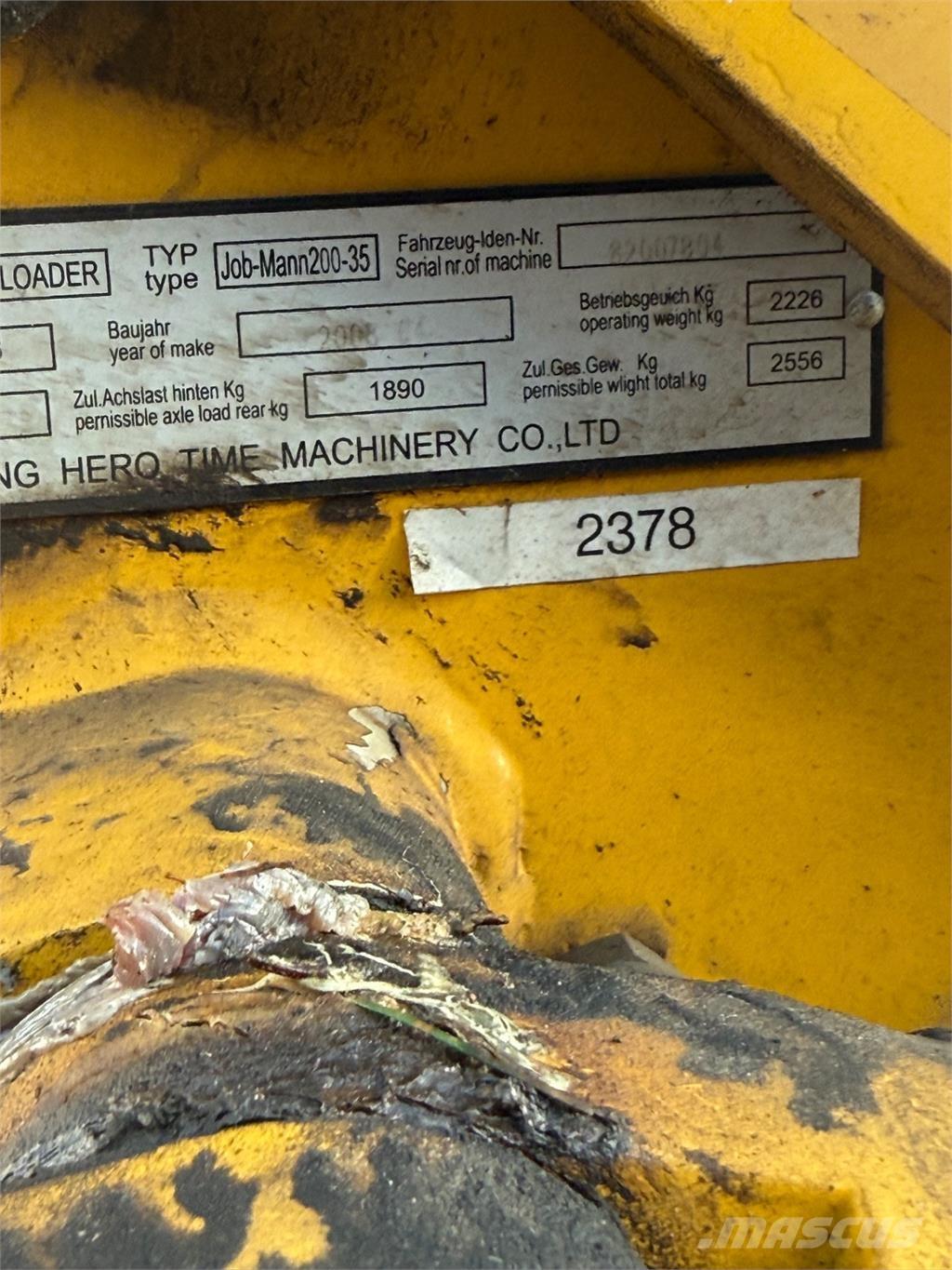 Job-Mann 200-35 Minilastere