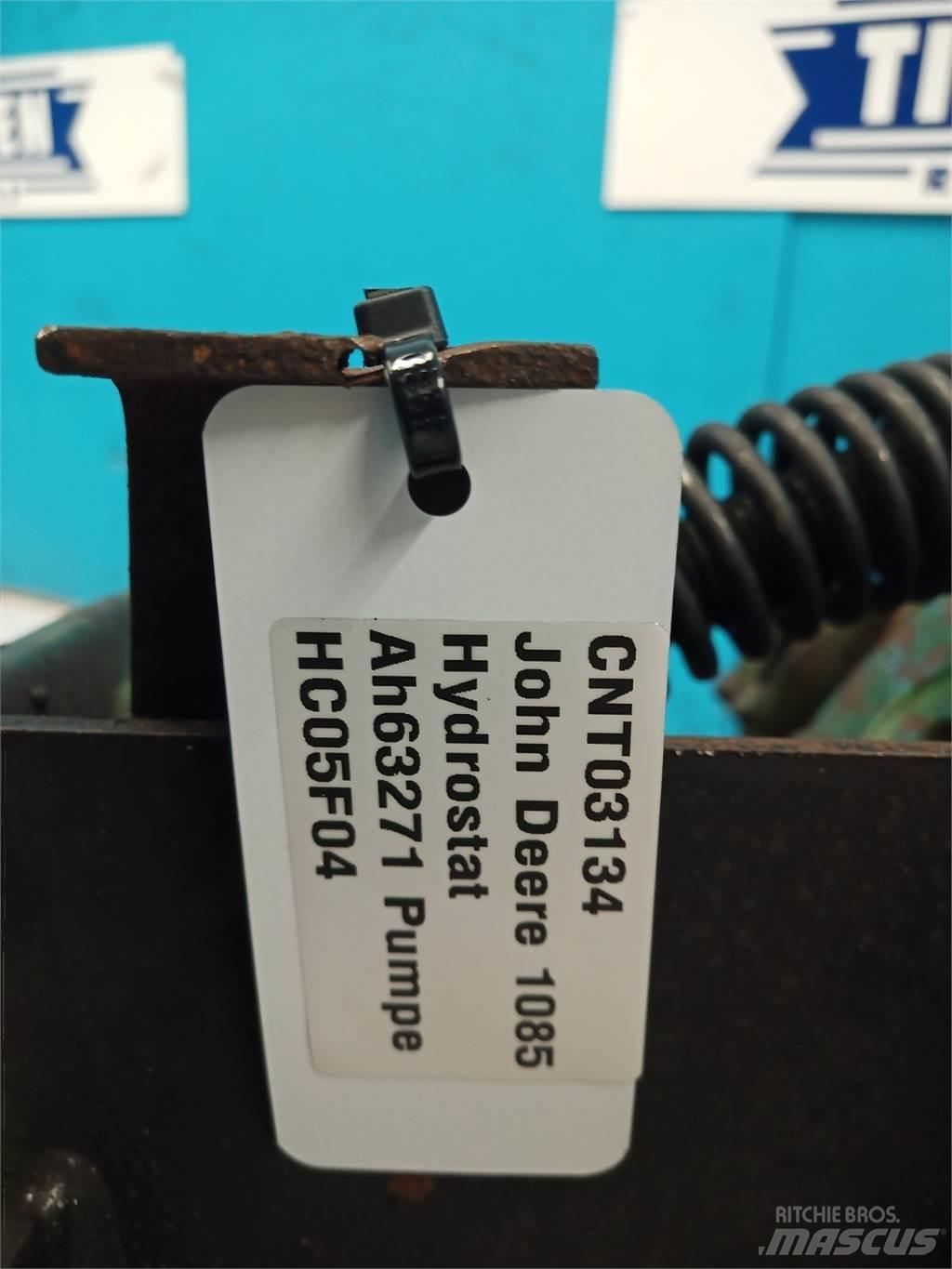 John Deere 1085 Hydraulikk