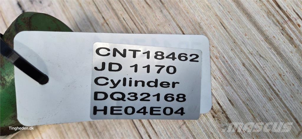 John Deere 1170 Hydraulikk