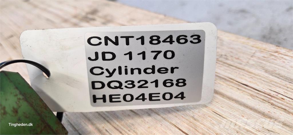 John Deere 1170 Hydraulikk