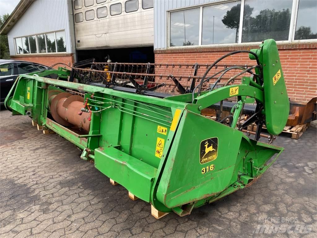 John Deere 16 Skurtresker tilbehør