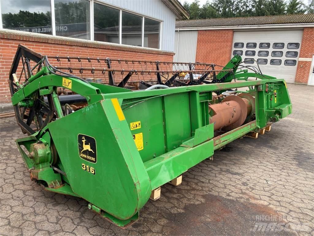 John Deere 16 Skurtresker tilbehør