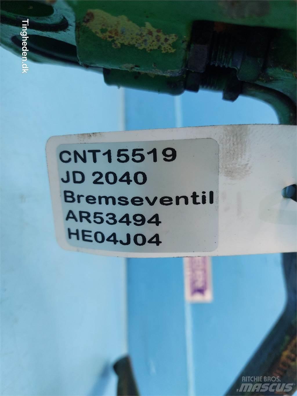 John Deere 2040 Hydraulikk