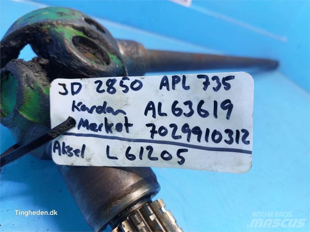 John Deere 2850 Annet tilbehør