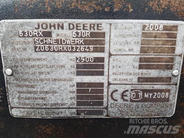 John Deere 30 Skurtresker tilbehør