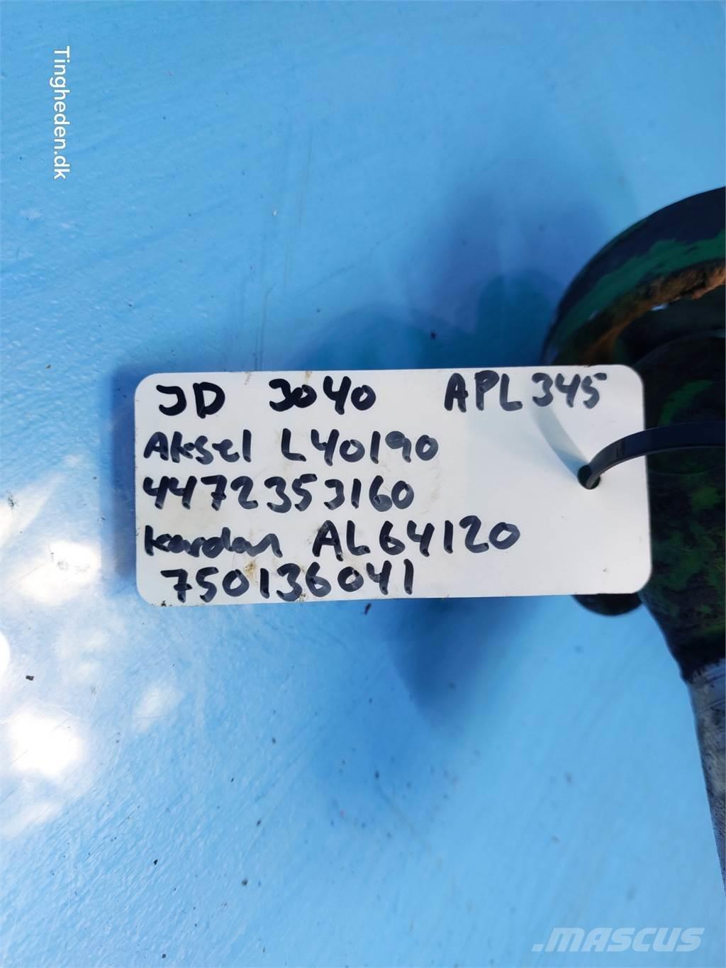 John Deere 3040 Annet tilbehør