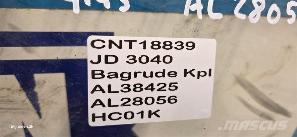 John Deere 3040 Førerhus og Interiør