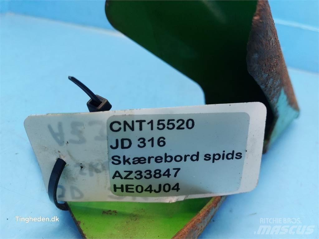 John Deere 316 Skurtresker tilbehør