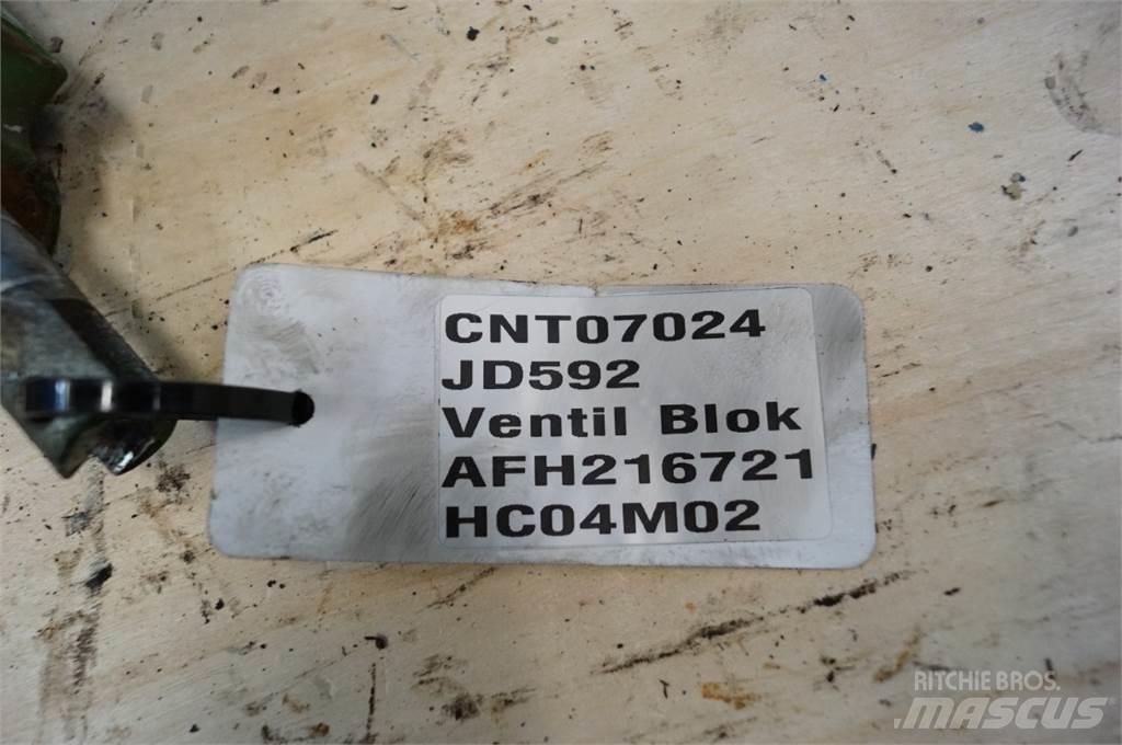 John Deere 592 Hydraulikk