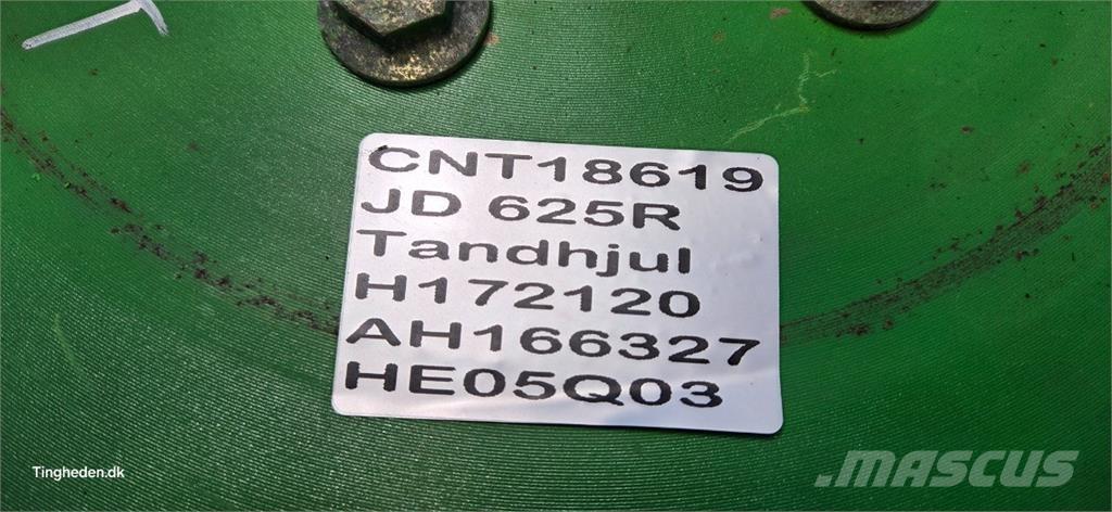 John Deere 625R Skurtresker tilbehør
