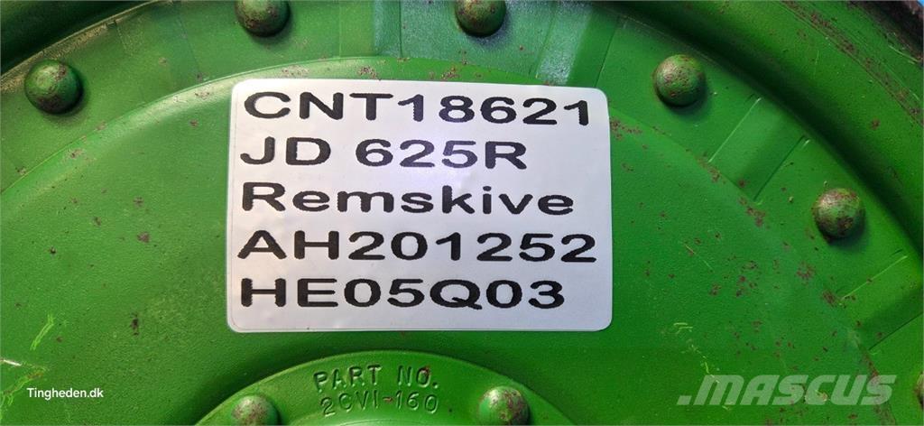 John Deere 625R Skurtresker tilbehør