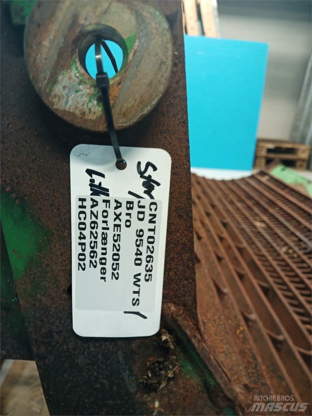 John Deere 9540 Skurtresker tilbehør