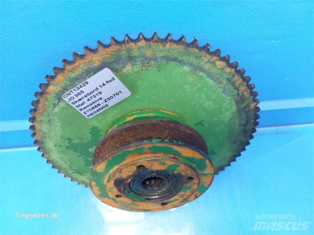 John Deere 965 Skurtresker tilbehør